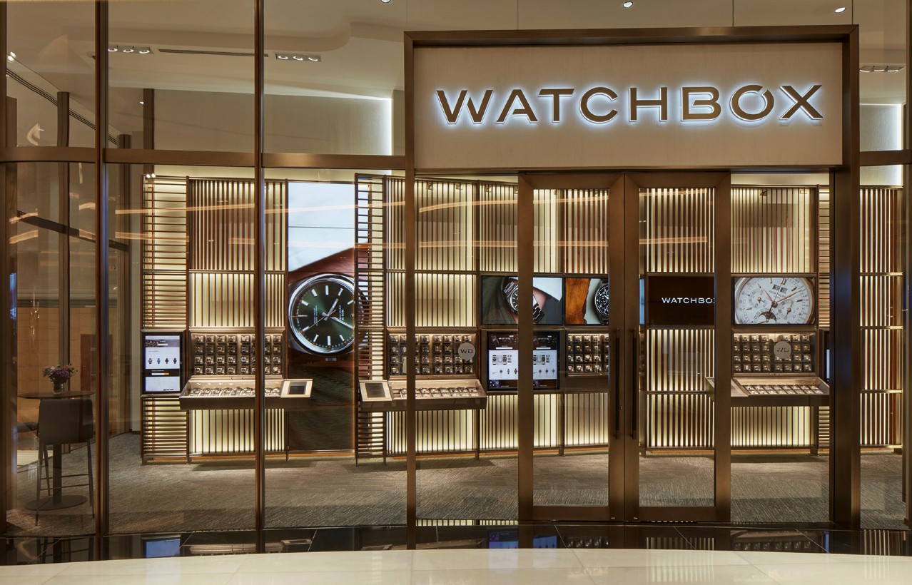 Bronze Finished Self Stand & Cantilevered Display Units