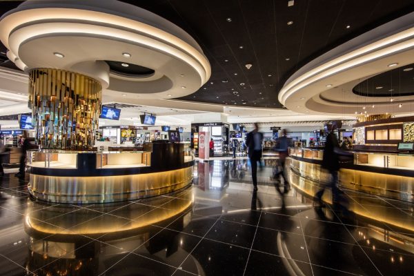 Gold Bar Column Cladding